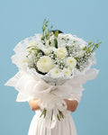 All White Bouquet