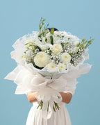 All White Bouquet