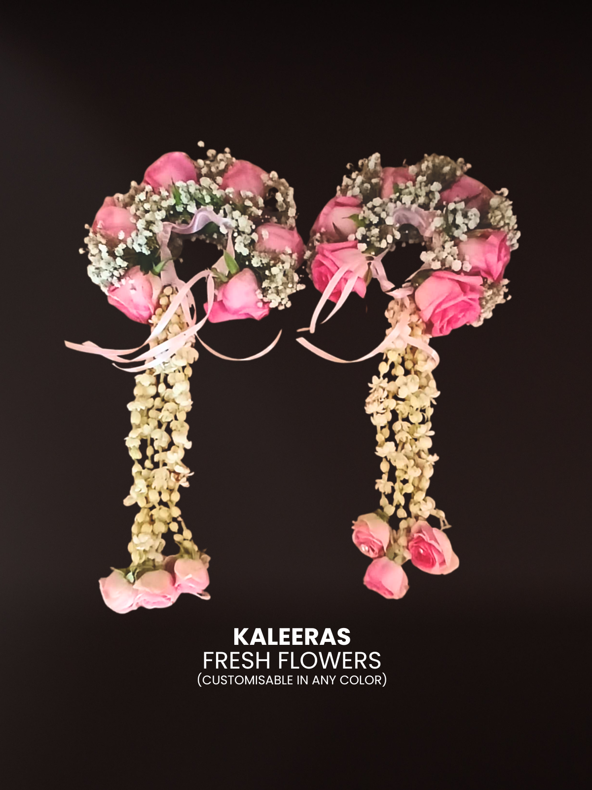 Floral Kaleeras (Pair)