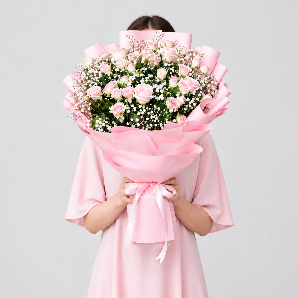 All Pink Bouquet