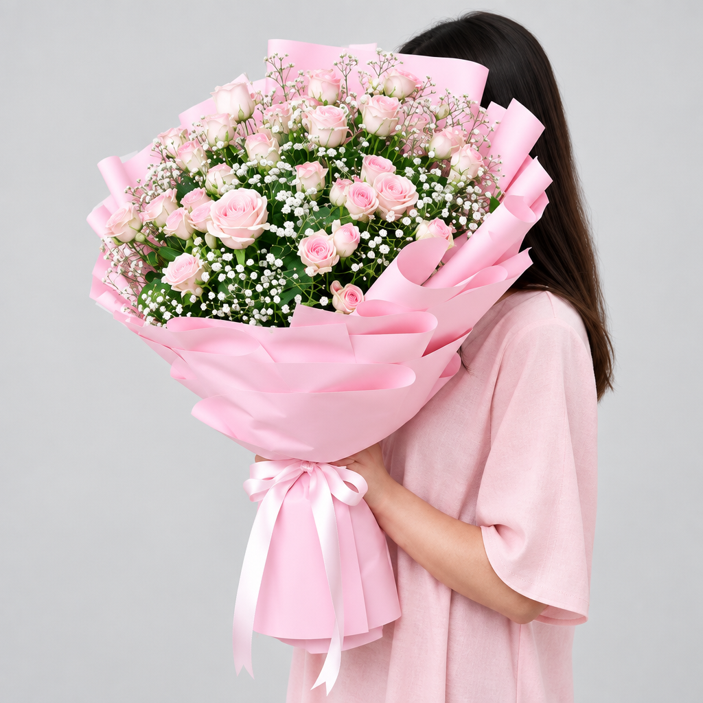 All Pink Bouquet