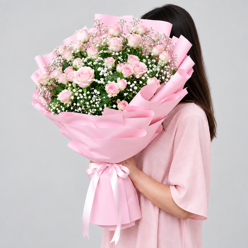 All Pink Bouquet