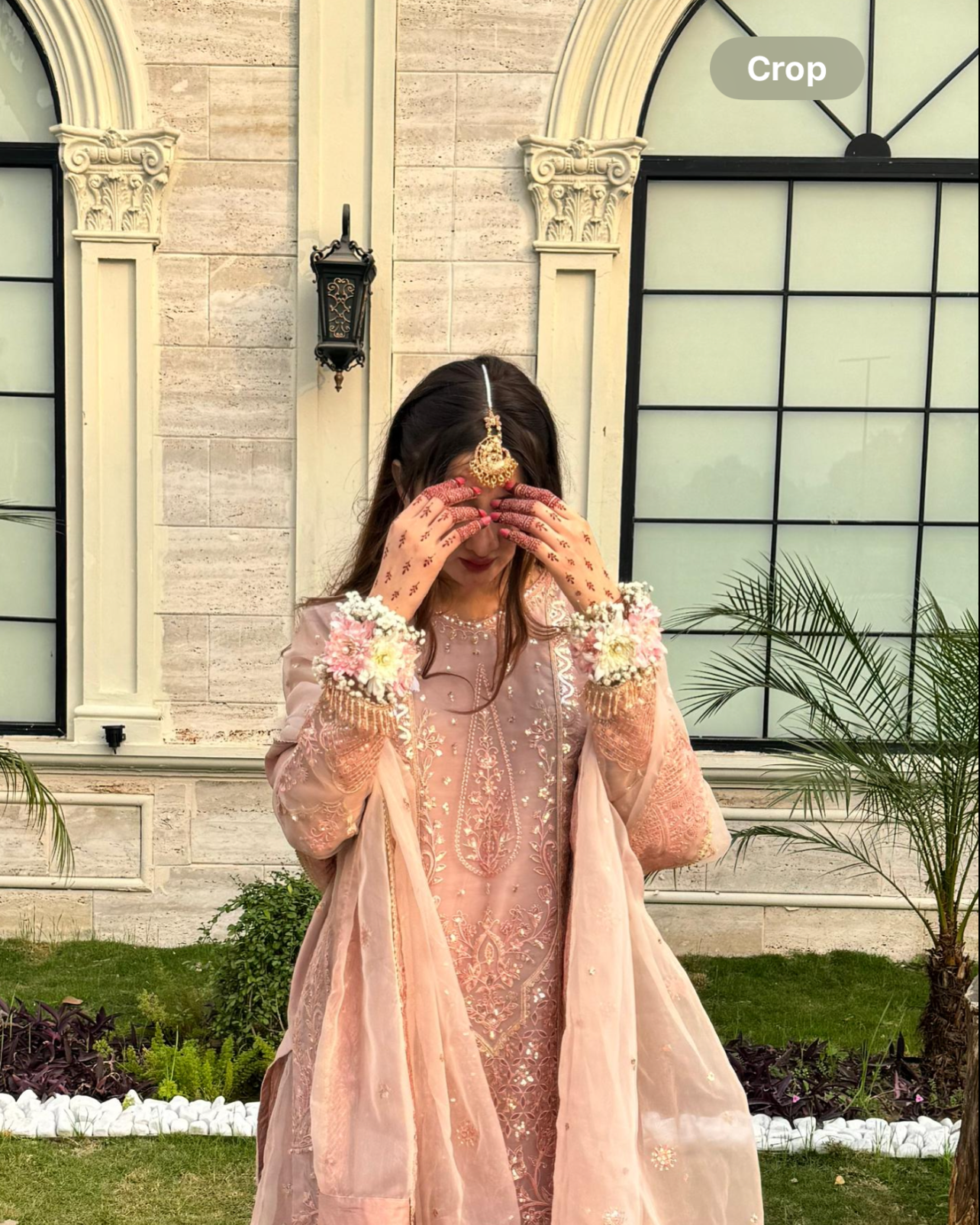 White & Pink Chrysanthemums Floral Bracelets