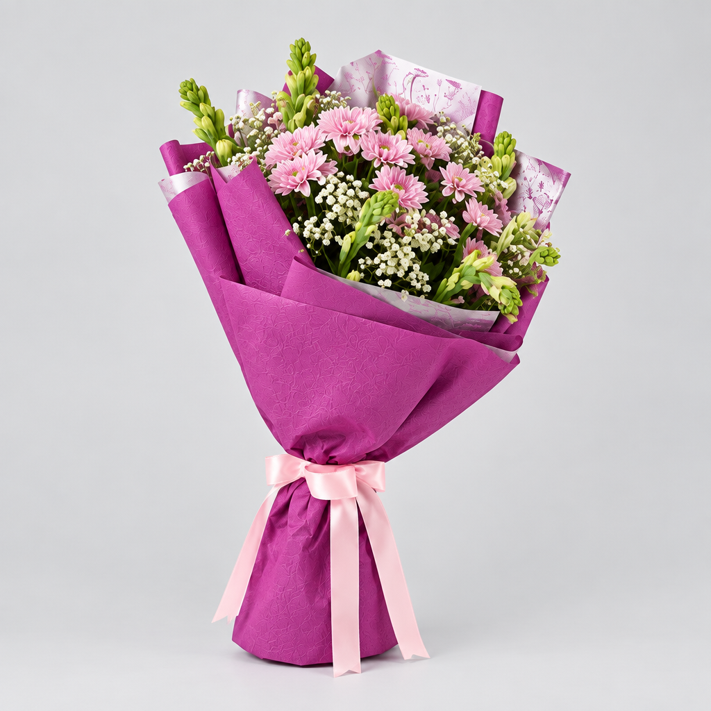 BloomLuxe Pink Bouquet