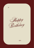 Birthday Greetings
