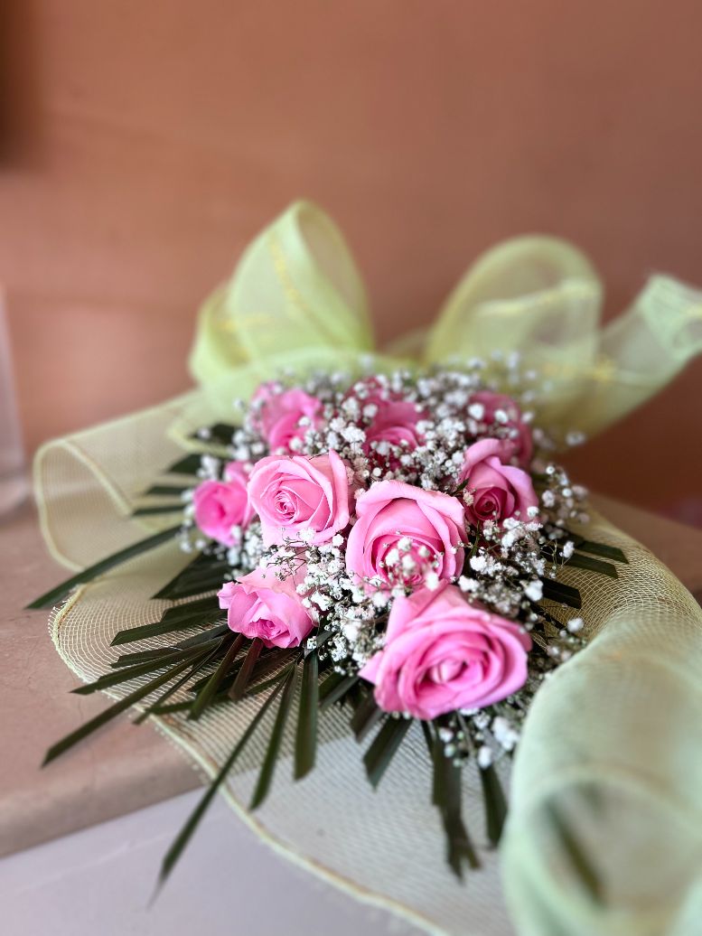 Pink Roses Bouquet