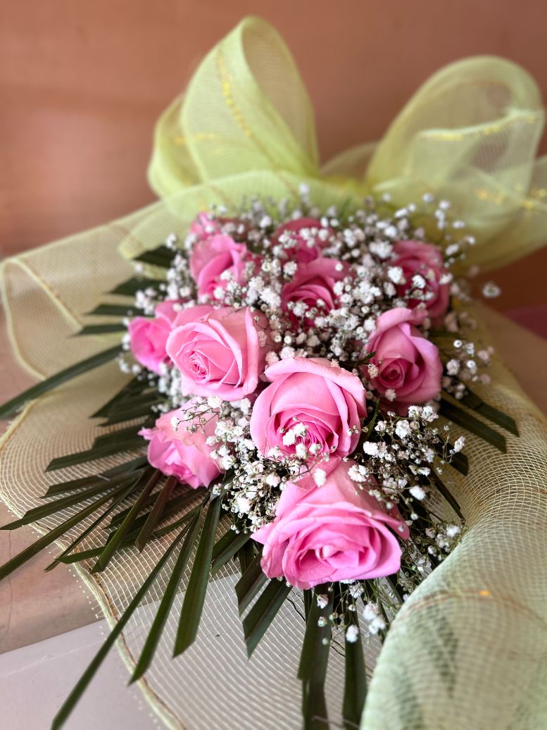 Pink Roses Bouquet