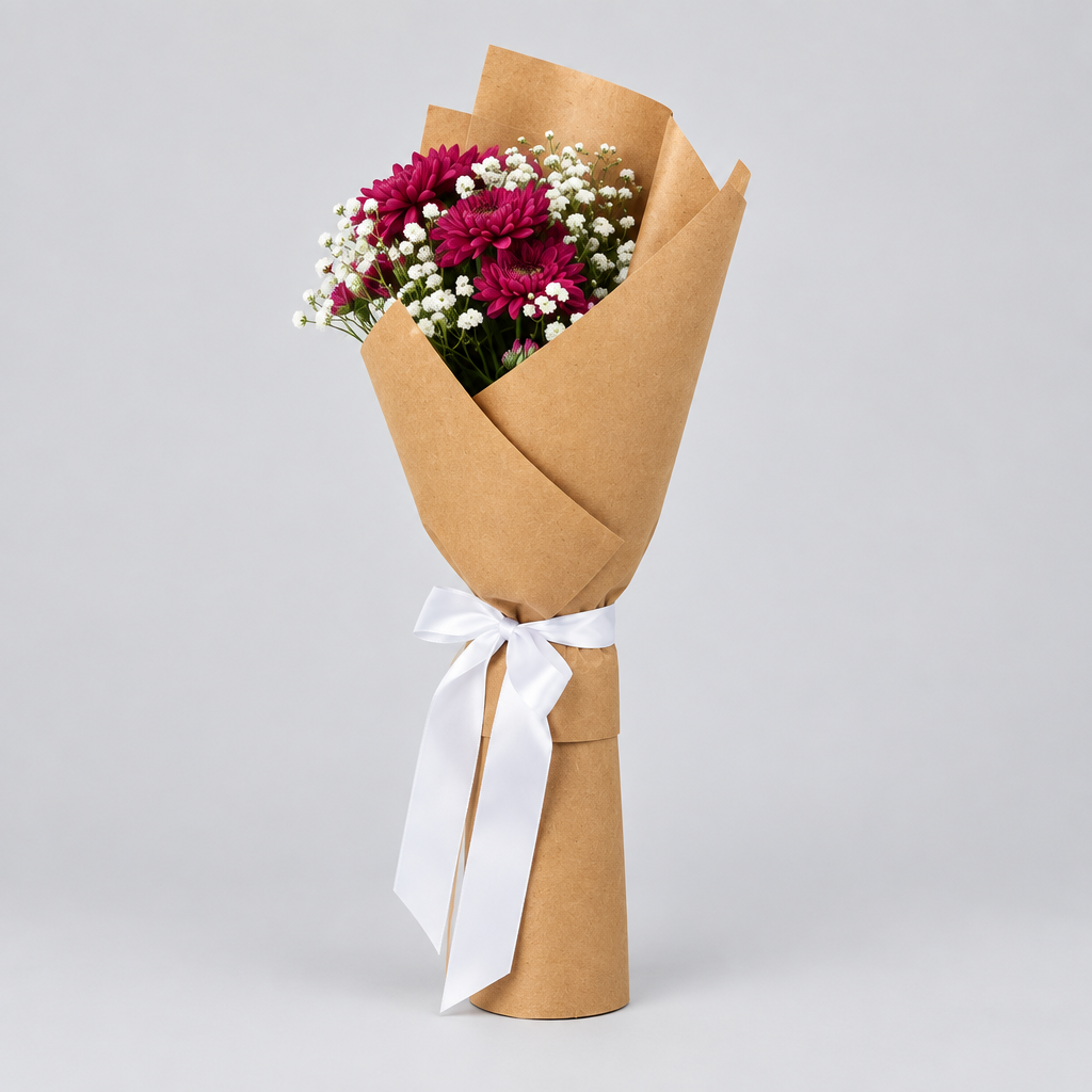 Red Mini Chrysanthemum Bouquet