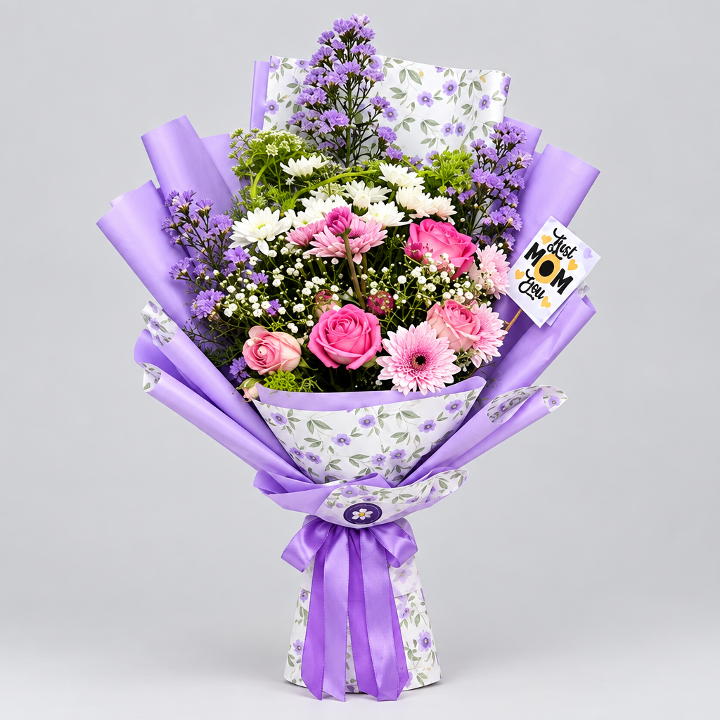 Velvet Purple Bouquet