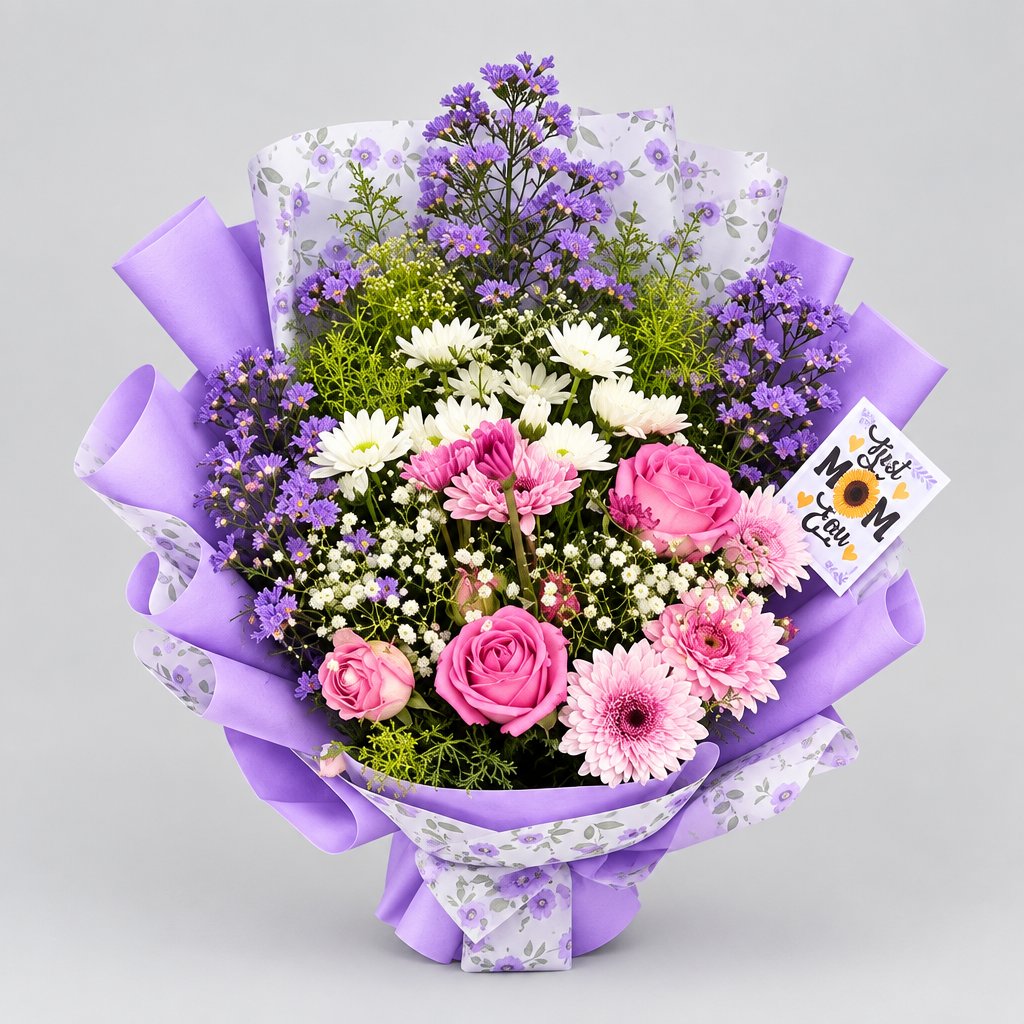 Velvet Purple Bouquet