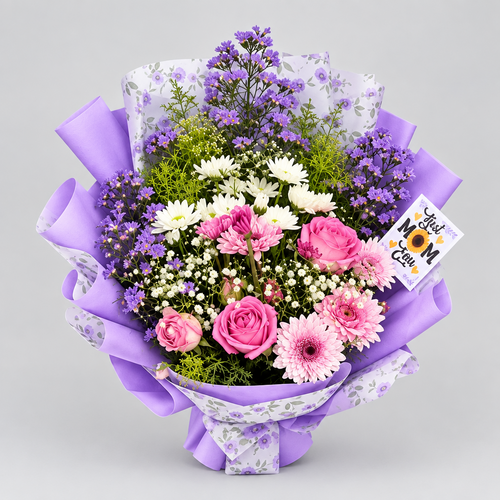 Velvet Purple Bouquet