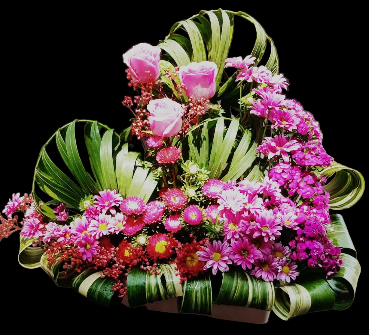 Woven Floral Design